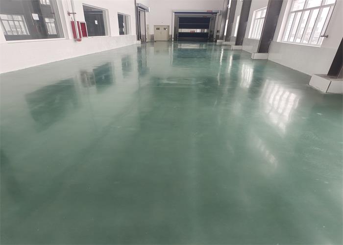 金剛砂地坪施工完成！